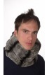 Rex Chinchilla Fur Neck Warmer